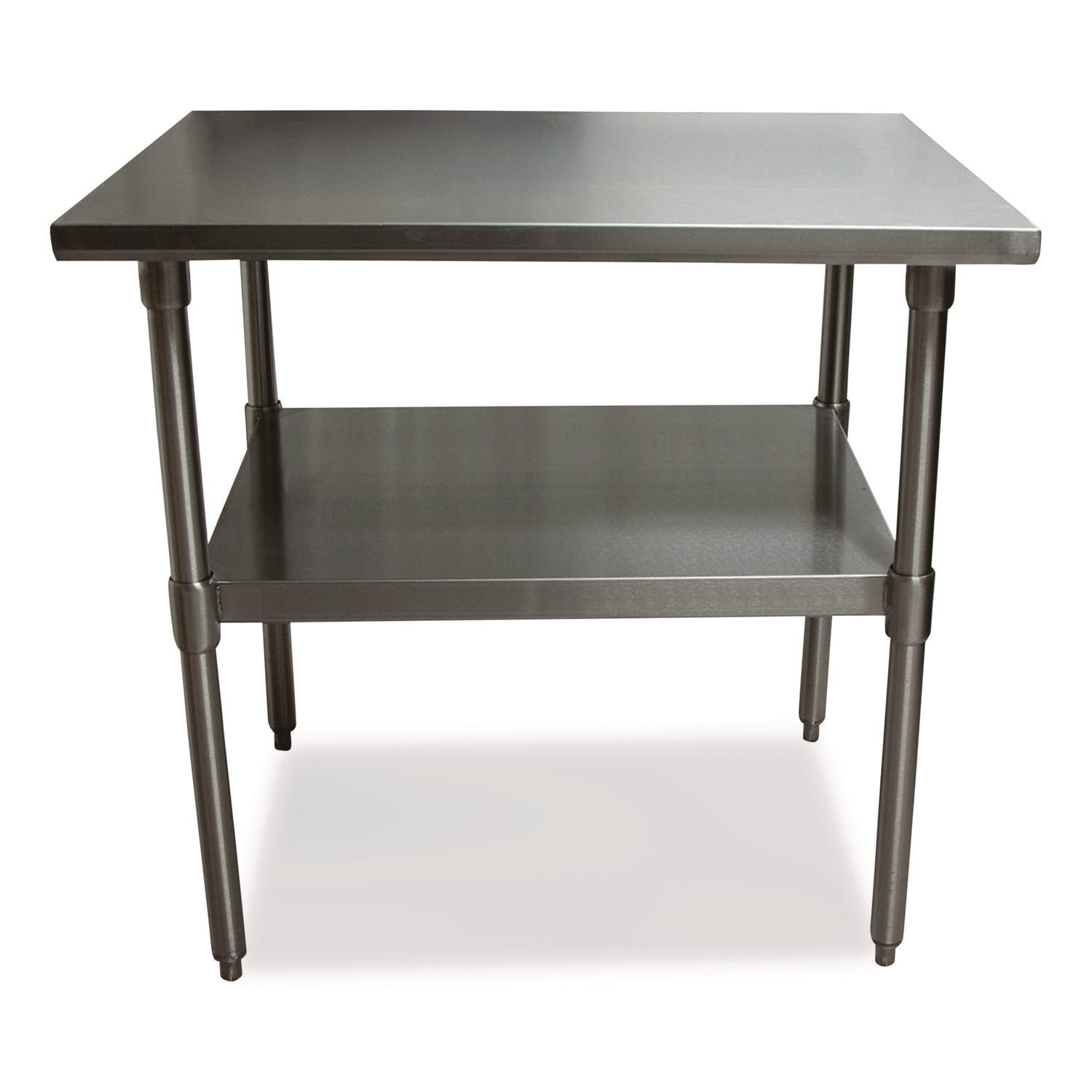 BK Resources Stainless Steel Flat Top Work Tables, 36w x 30d x 36h, Silver, 2/Pallet - Bloom Skins