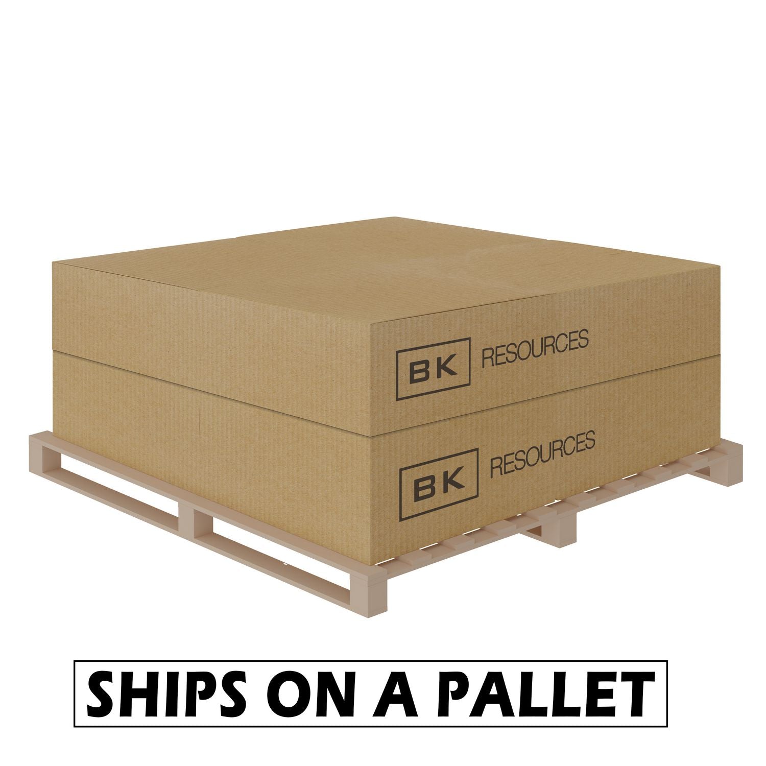 BK Resources Stainless Steel Flat Top Work Tables, 36w x 30d x 36h, Silver, 2/Pallet