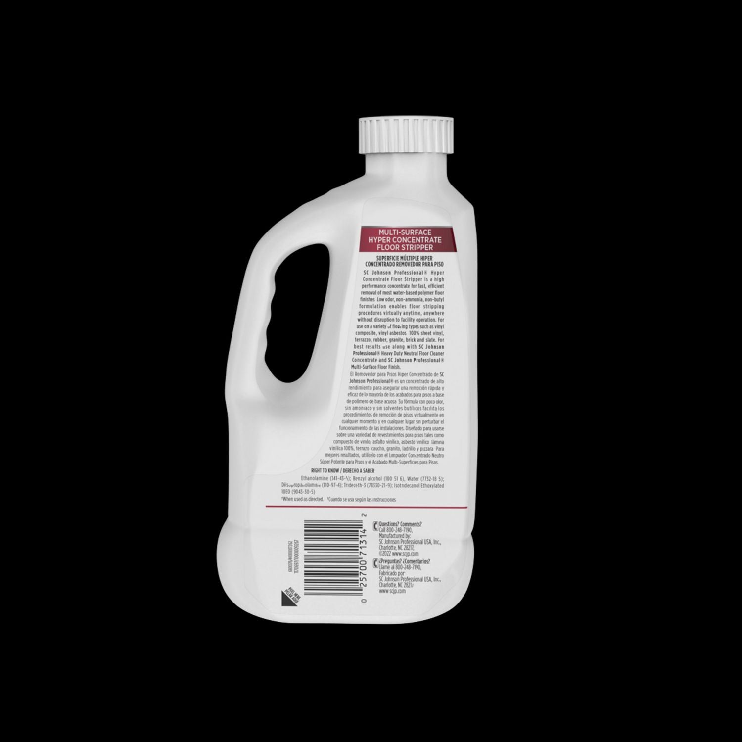 SC Johnson Professional® Hyper Concentrate Floor Stripper, Fresh Scent, 32 oz Bottle, 6/Carton