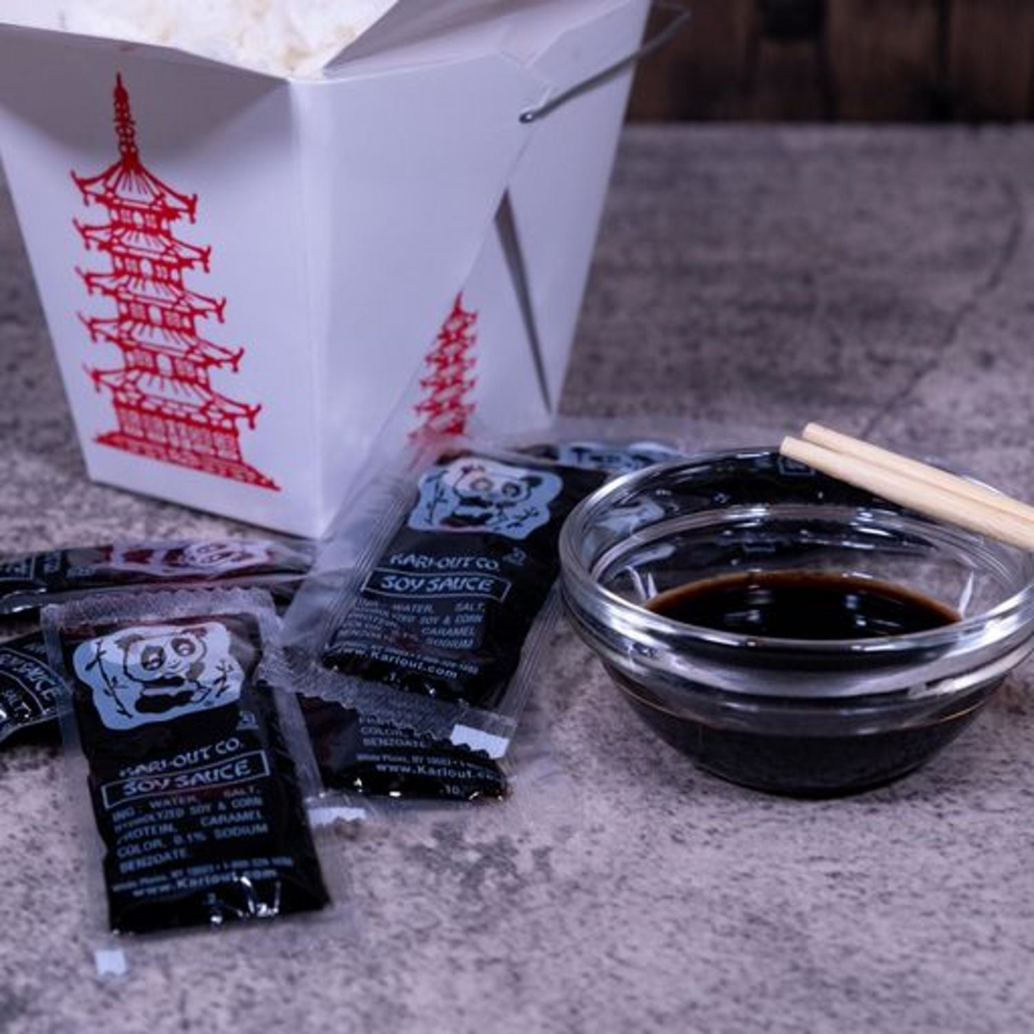 Kari-Out® Soy Sauce, 9 g Packet, 450/Carton