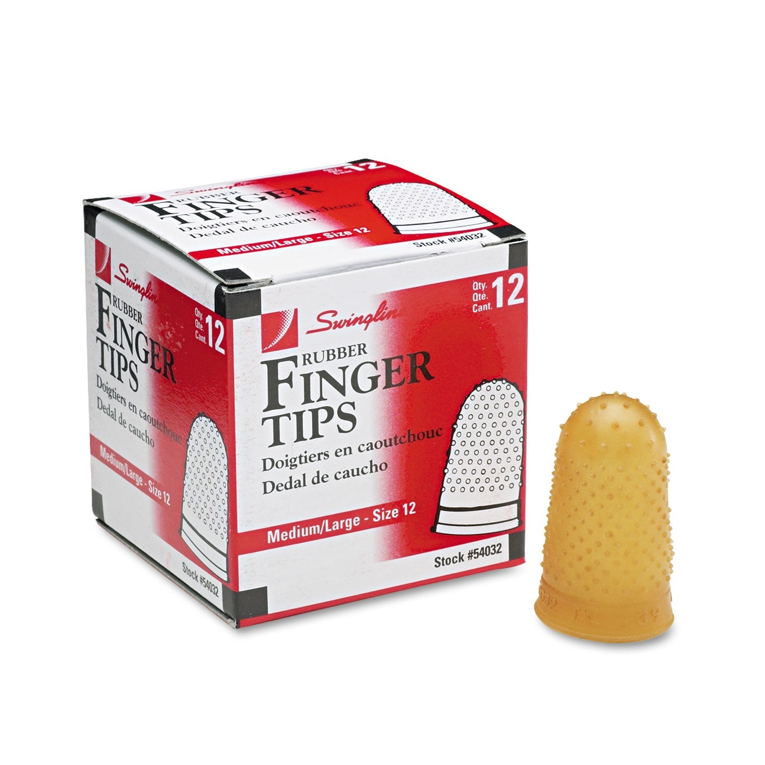Rubber Finger Tips | Swingline® | Medium-Large