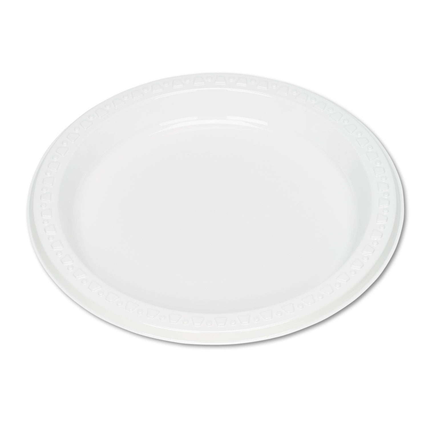 Plastic Dinnerware Plates | Tablemate® 7" White