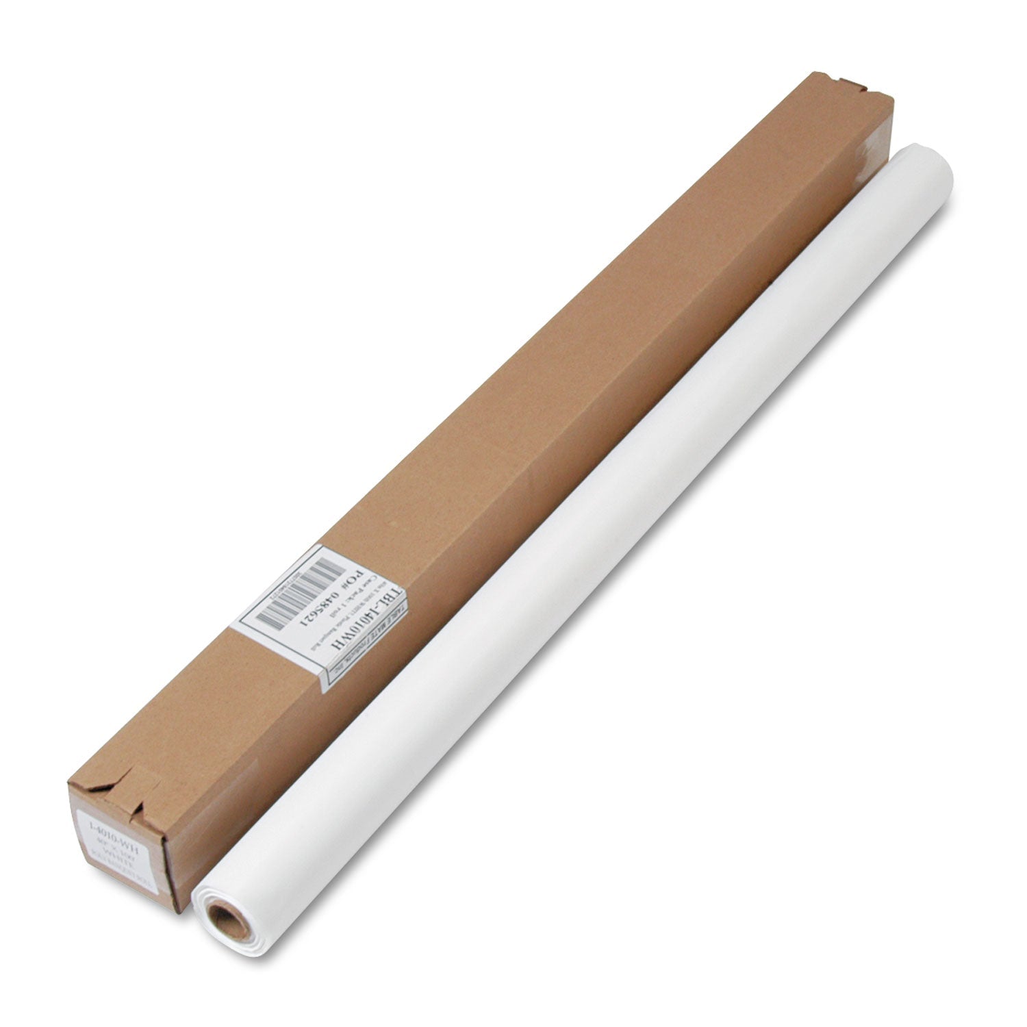 Tablemate Table Set Plastic Banquet Roll | White
