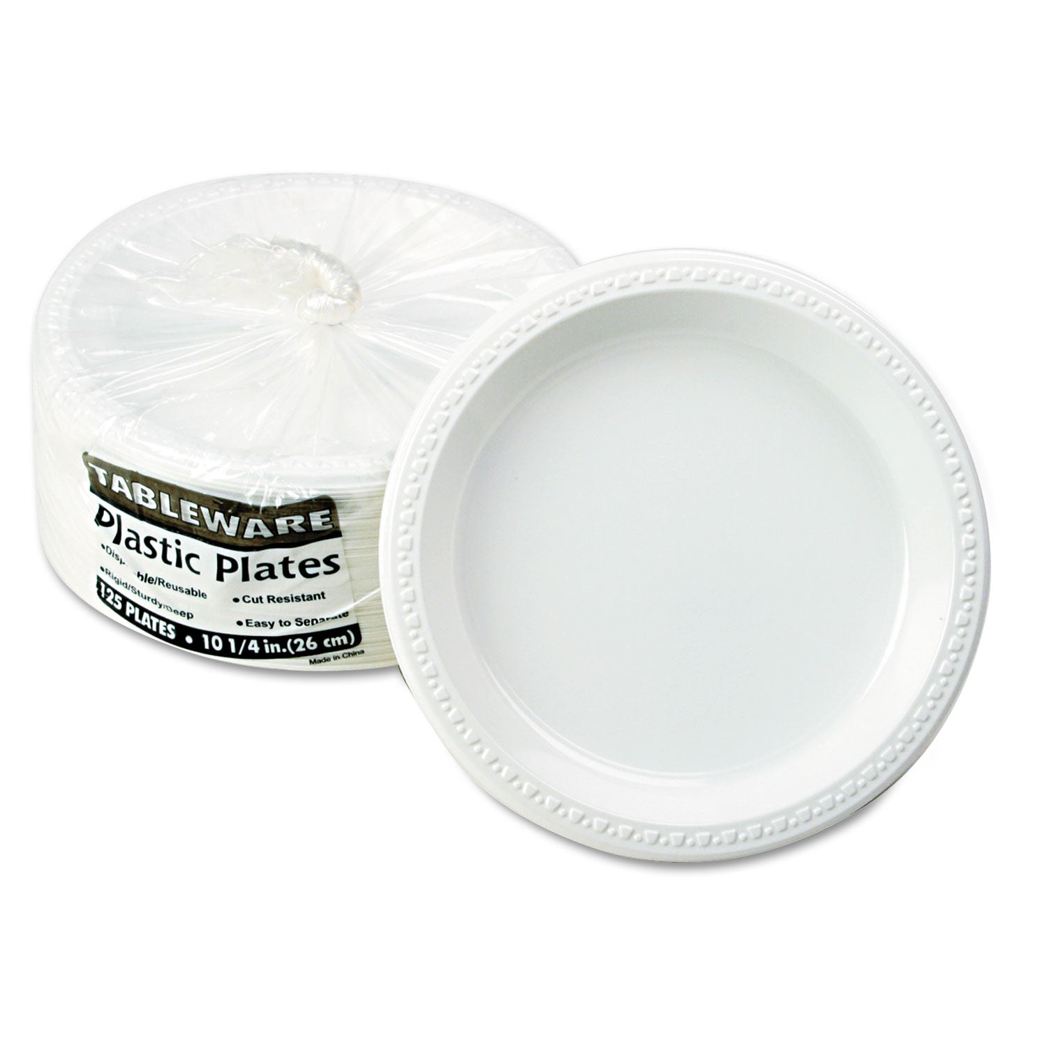 Plastic Dinnerware Plates | Tablemate® 10.25"