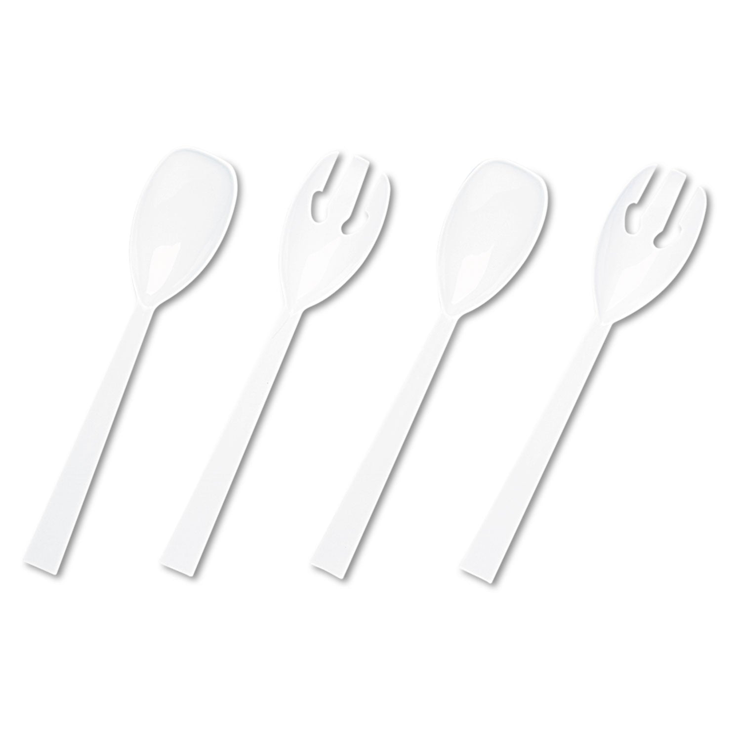 Tablemate Table Set Plastic Serving Forks & Spoons
