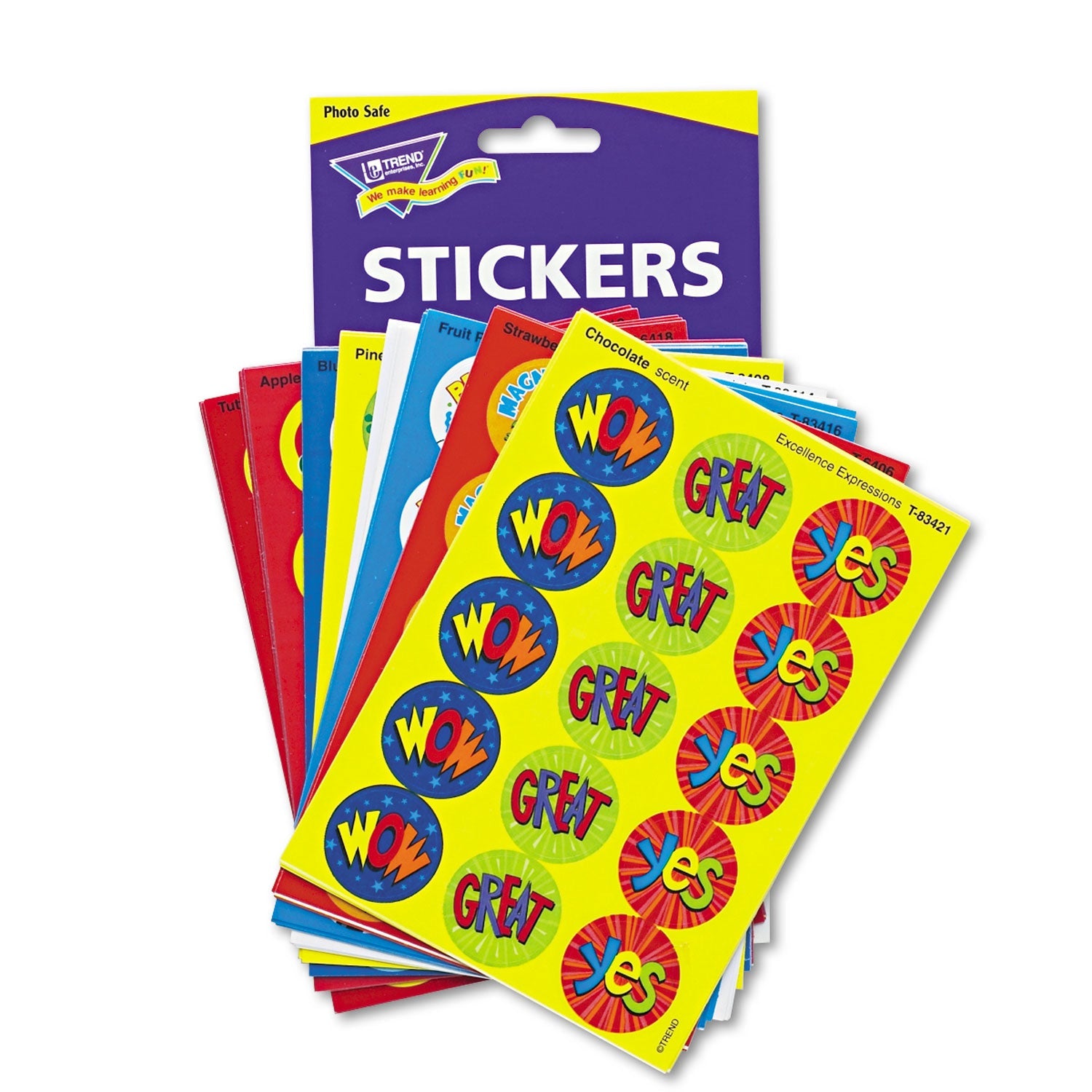 TREND Stinky Stickers Variety Pack | Praise Words