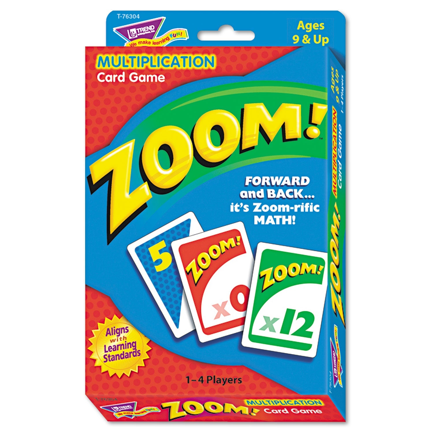 TREND Zoom Math Card Game | Ages 9+