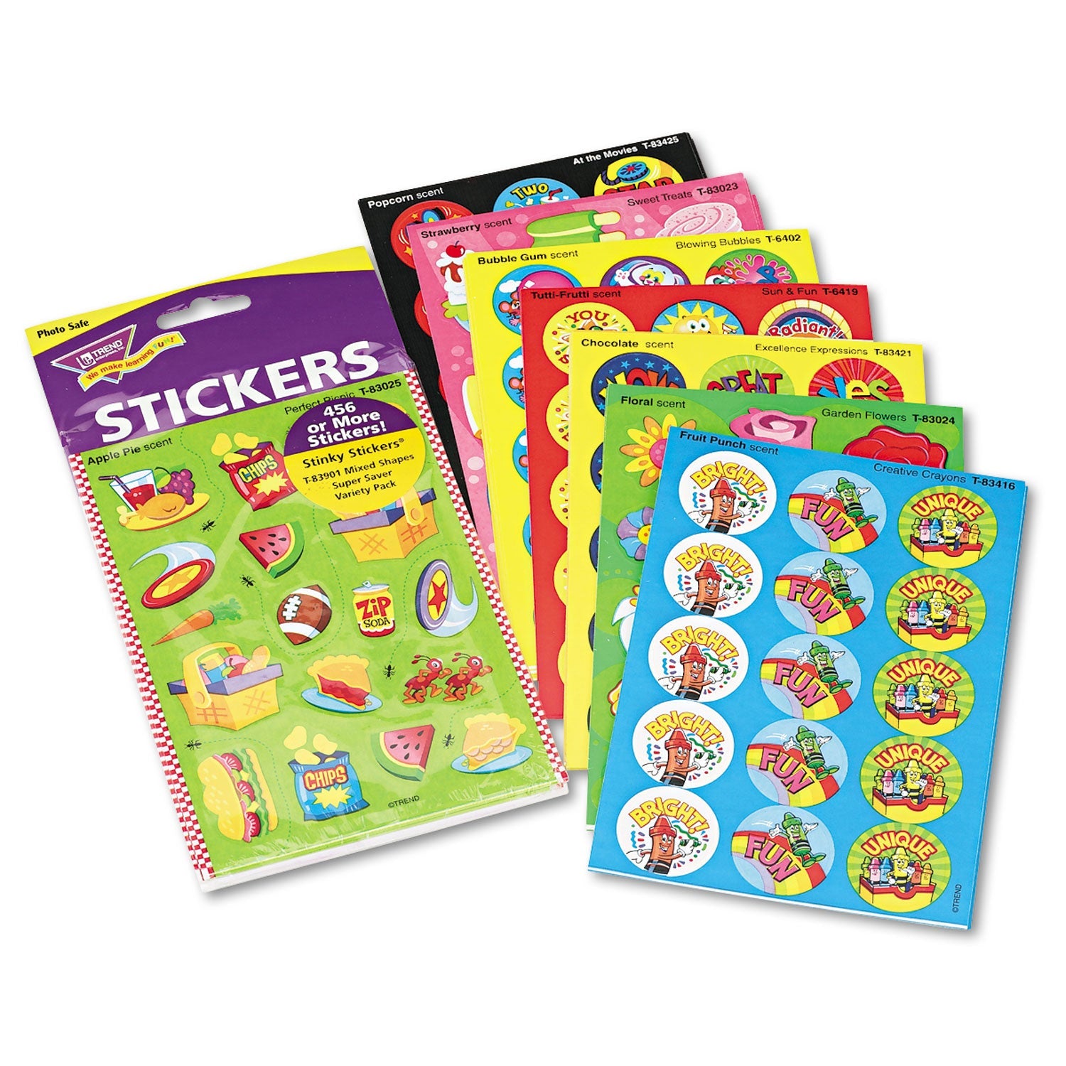TREND Stinky Stickers Variety Pack | Sweet Scents