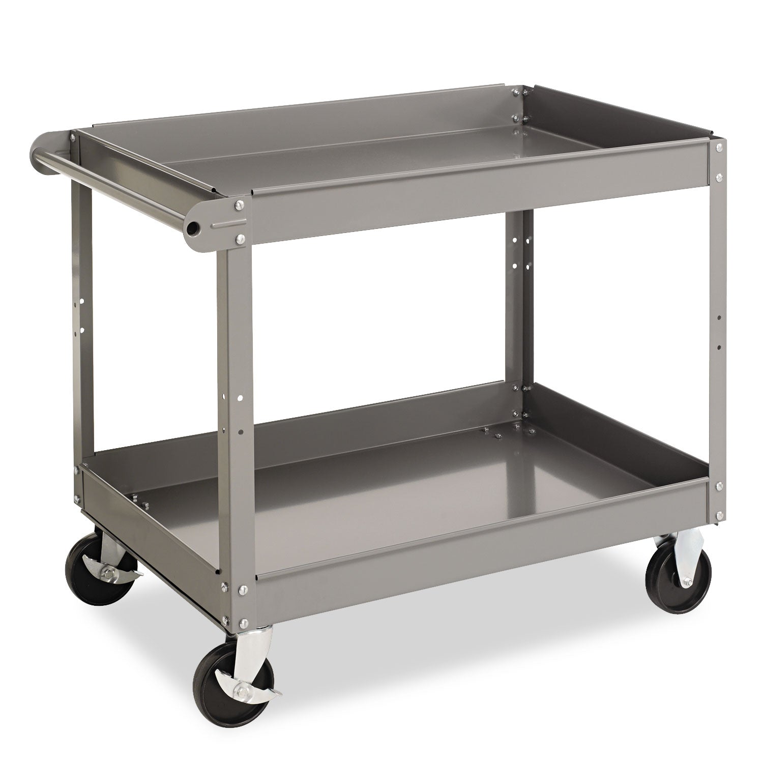 Two-Shelf Metal Cart | 500 lb Capacity