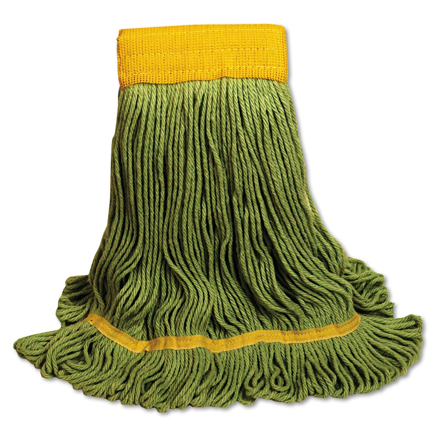 Looped-End Mop Head | Boardwalk® EcoMop, Green