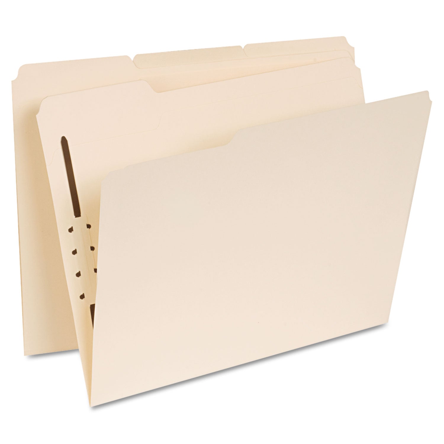 Universal Reinforced Top Tab Fastener Folders