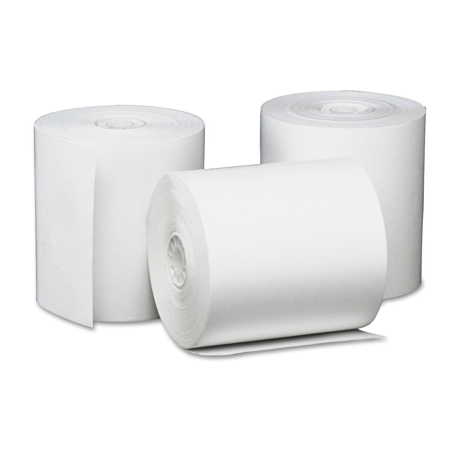 Universal® Direct Thermal Printing Paper Rolls, 3.13" X 230 Ft, White, 50/carton