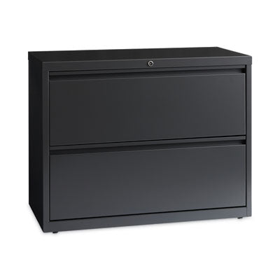 Lateral File Cabinet | Hirsh 2-Drawer, Charcoal