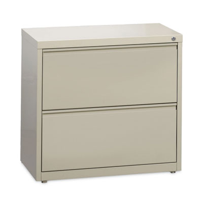 Lateral File Cabinet | Hirsh 2-Drawer, Putty