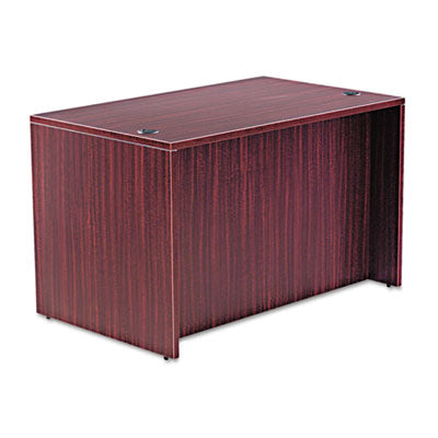 Valencia Straight Front Desk Shell | Mahogany