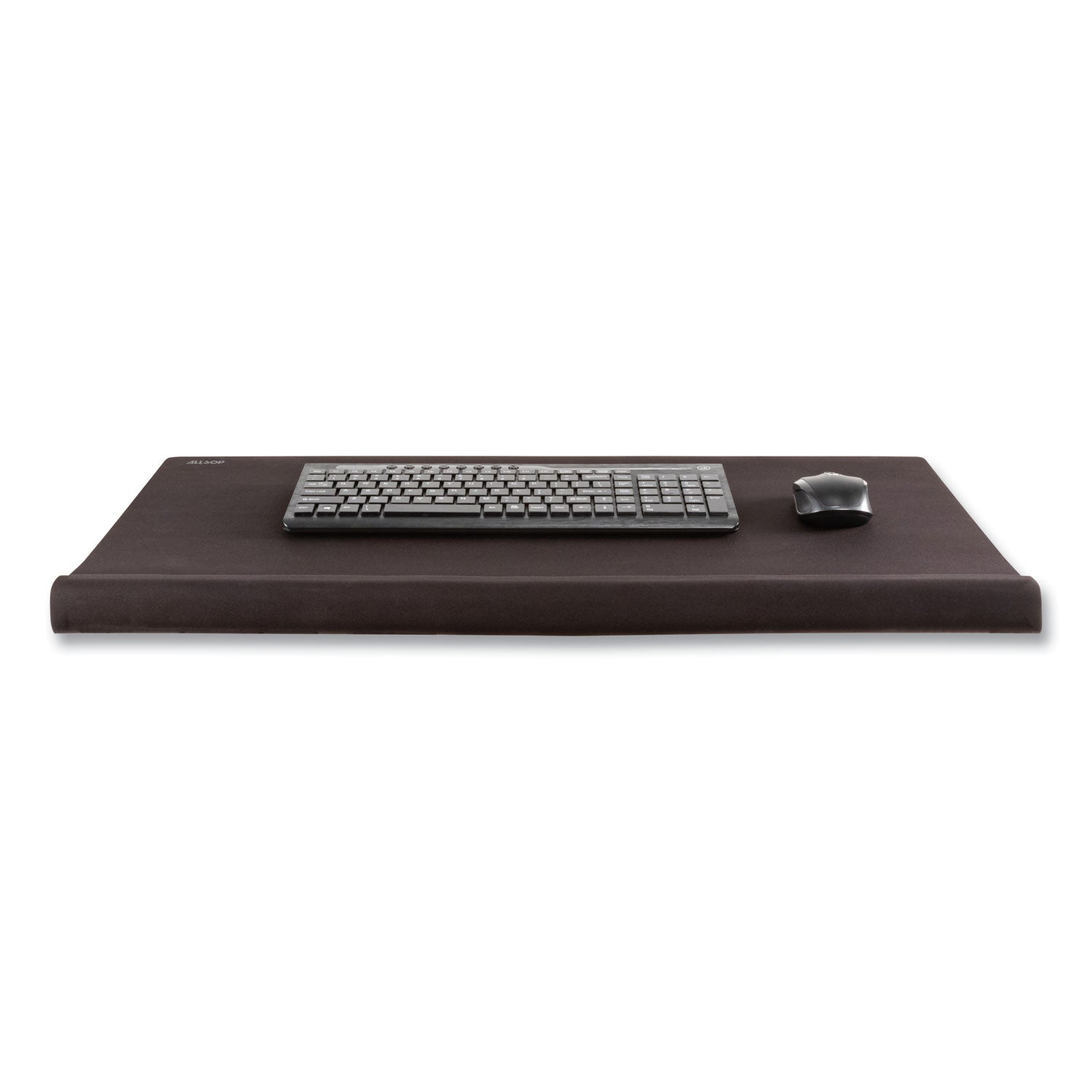 Allsop® ErgoEdge Wrist Rest Deskpad, 29.5 x 16.5, Black