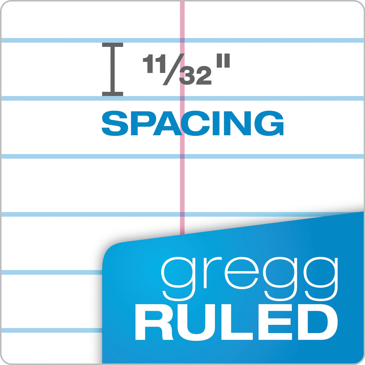 Ampad® Steno Pads, Gregg Rule, Tan Cover, 70 White 6 X 9 Sheets