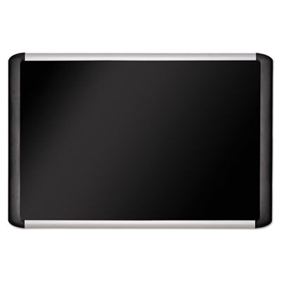 Soft-Touch Bulletin Board | 36x24, Black