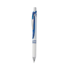 Energel Pearl Gel Pen | Med 0.7mm, Blue, Dozen