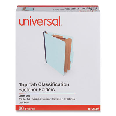 Universal Six-Section Pressboard Classification Folders