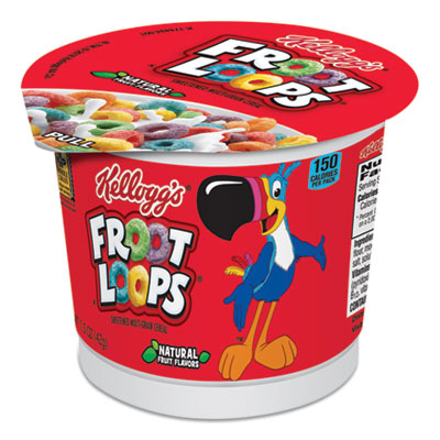 Kellogg's Froot Loops Cereal | 1.5 Oz Cup 6/Box