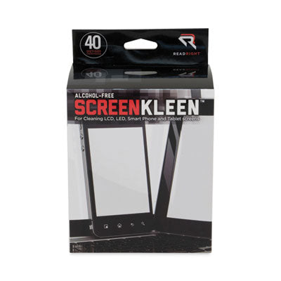 Read Right ScreenKleen Alcohol-Free Wet Wipes