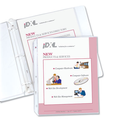 Heavyweight Polypropylene Sheet Protectors | 100