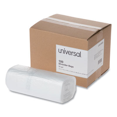 High-Density Shredder Bags | 56 Gal, 100/Box