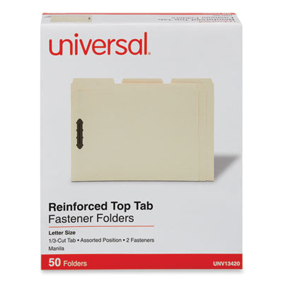 Deluxe Reinforced Fastener Folders | Letter, Mnla