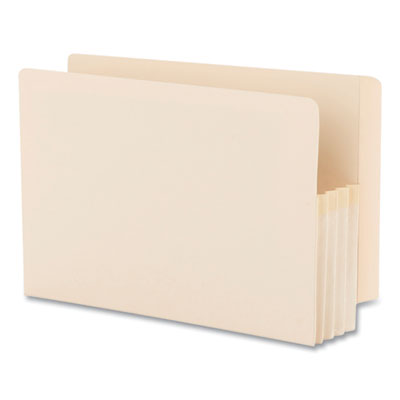 Manila End Tab File Pockets | 3.5" Expan, Legal