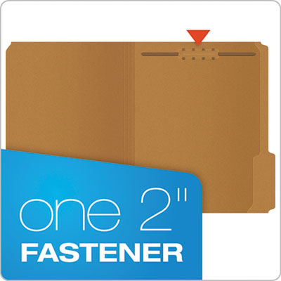 Kraft Fastener Folders | Letter, 1-Fastener