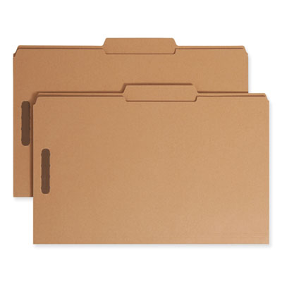 Top Tab Fastener Folders | Legal, Kraft, 50/Box