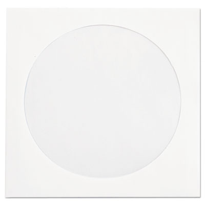 Quality Park CD/DVD Sleeves | White, 250/Box