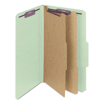 Pressboard Classification Folders | Legal, Gray
