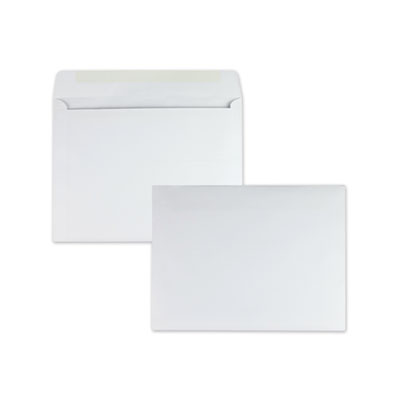 Open-Side Booklet Envelope | 10x13, White