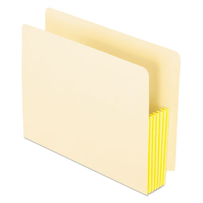 Manila Drop Front Shelf File Pockets | 25/Box