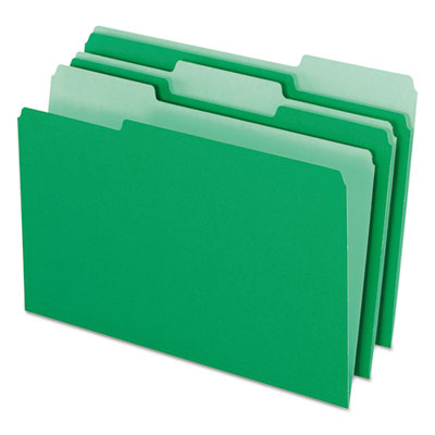 Colored File Folders | Legal, Green, 100/Box