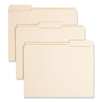 Reinforced Tab Manila File Folders | 14-pt, 100