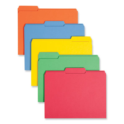 Reinforced Top Tab Colored File Folders | Asst.