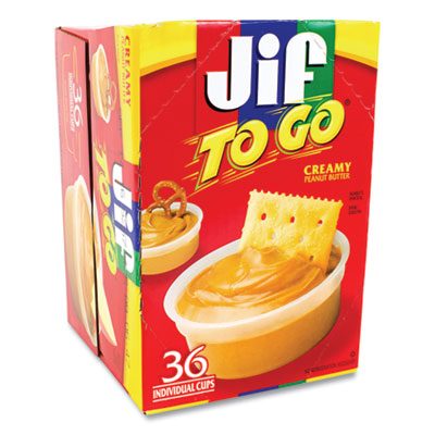 Jif To Go Peanut Butter Cups | Creamy | 36-Pack