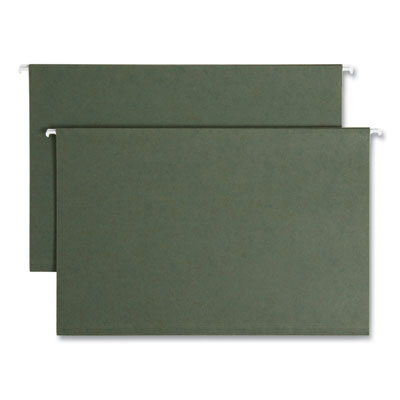 Box Bottom Hanging File Folders | 1", Green, 25