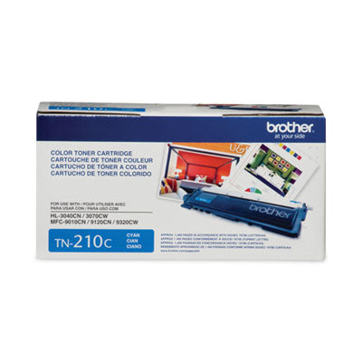 Brother TN210C Toner | Cyan, 1,400 Pages