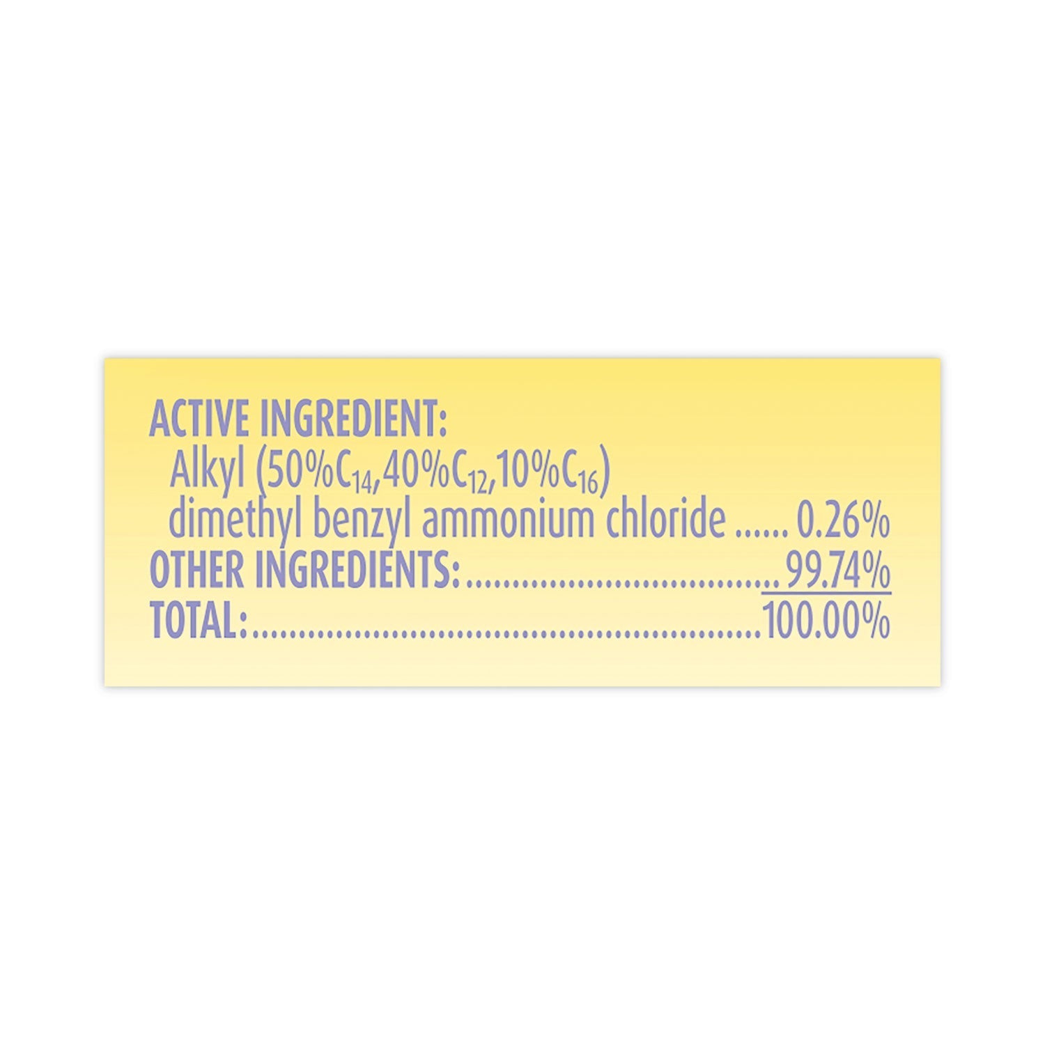 LYSOL® Brand Dual Action Disinfecting Wipes, 1-Ply, 7 x 7.5, Citrus, White/Purple, 75/Canister