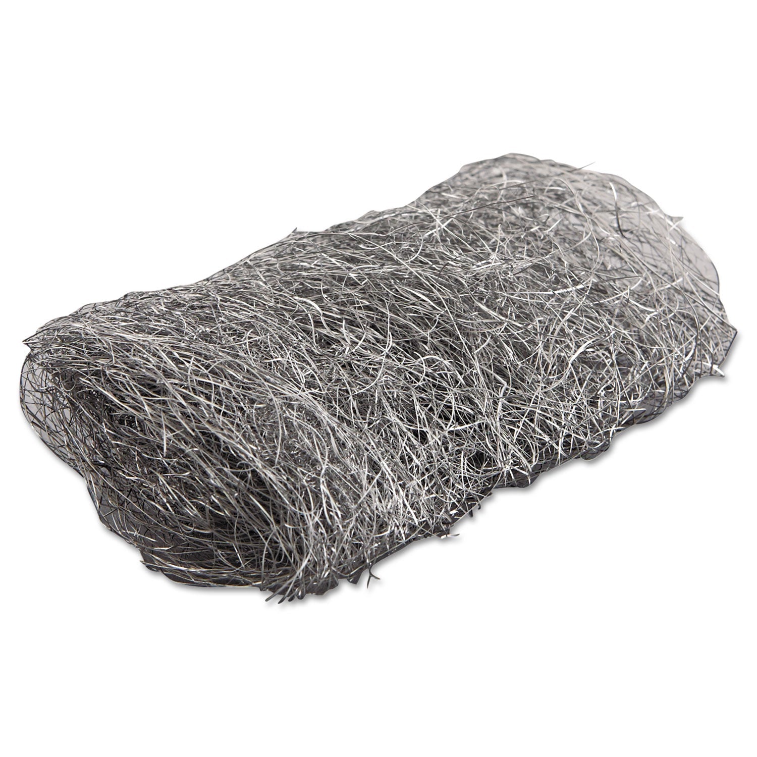 GMT Industrial-Quality Steel Wool Hand Pads, #4 Extra Coarse, Steel Gray, 16 Pads/sleeve, 12 Sleeves/carton