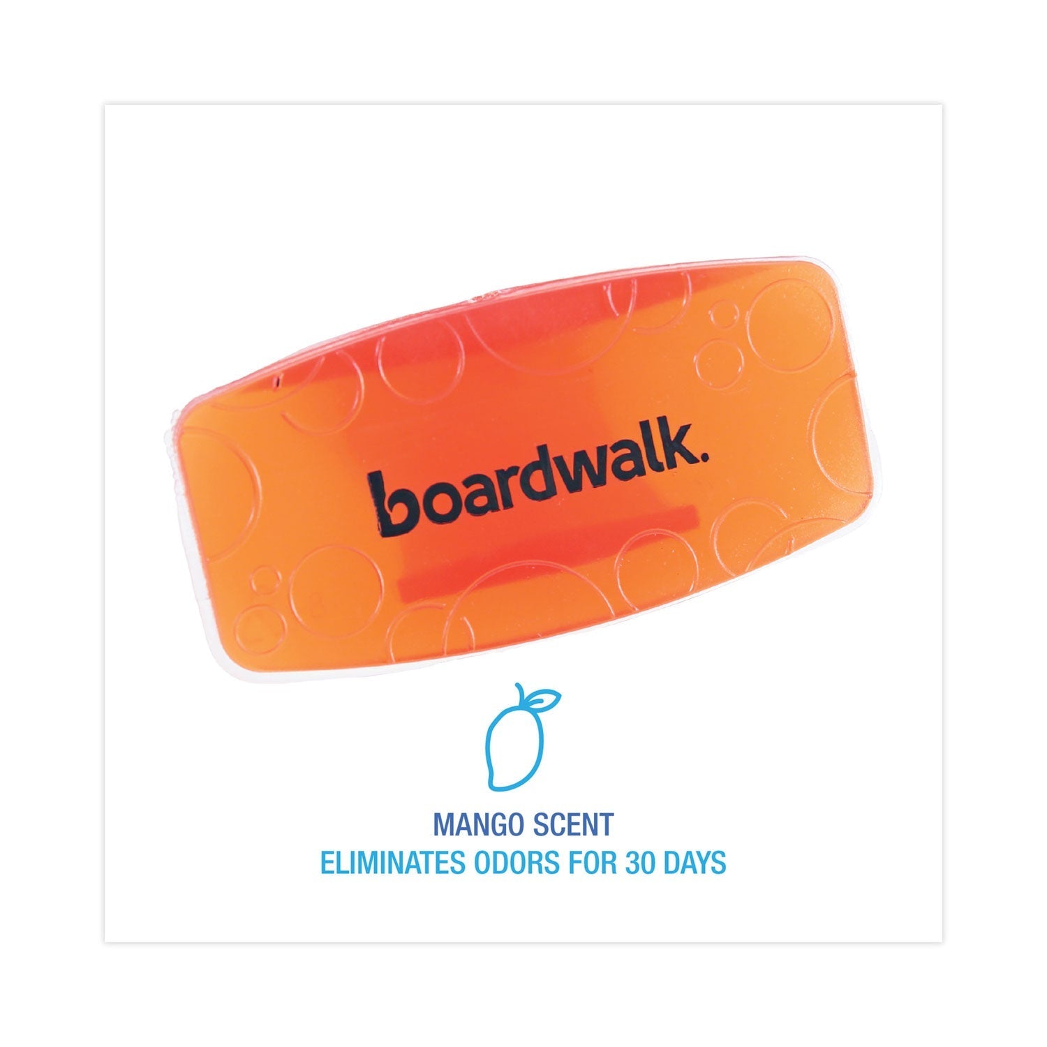 Boardwalk Toilet Bowl Clip | Mango Scent, Orange