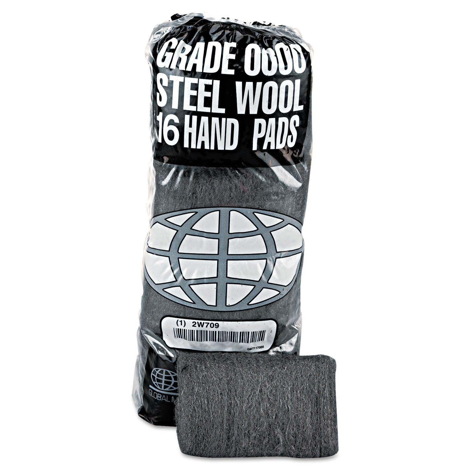 Steel Wool Hand Pad | #2 Medium Coarse | 12-Pack