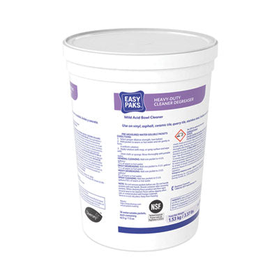 Easy Paks® Neutralizer Conditioner/odor Counteractant, 0.5 Oz Packet, 90/tub, 2 Tubs/carton