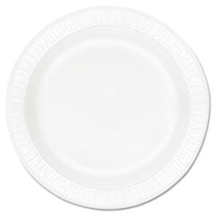 Dart Concorde Foam Plate | 9" White 500/Carton