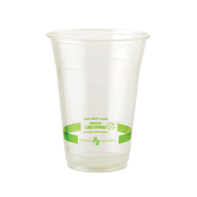 PLA Clear Cold Cups | 16oz, Plastic, 1000/Ctn