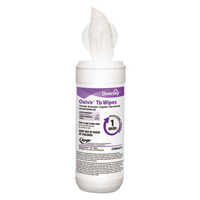 Oxivir TB Disinfectant Wipes | 4 Buckets/Ctn